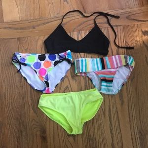 Girls 4 set swimsuit 7-8